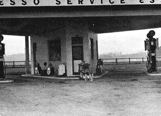 Start in Hunzenschwil ESSO TANKSTELLE